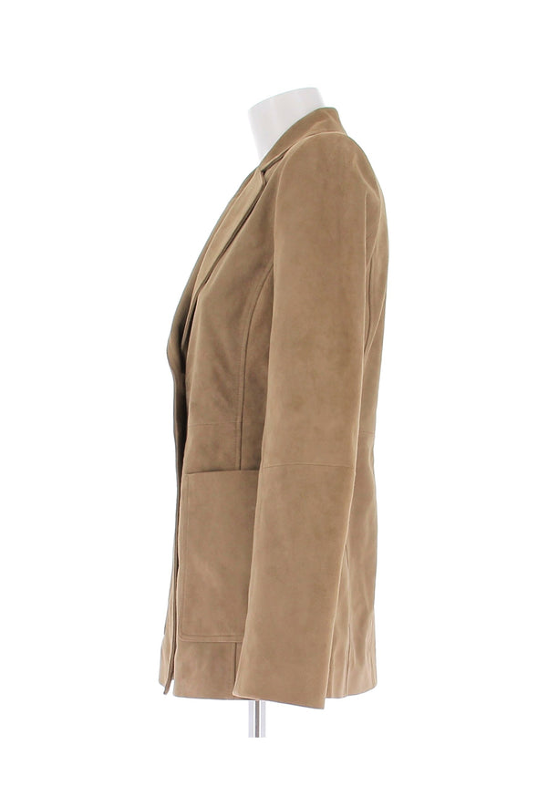 Blazer en daim