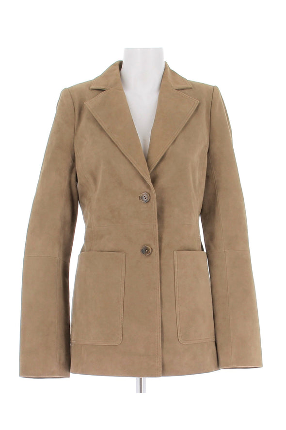 Blazer en daim