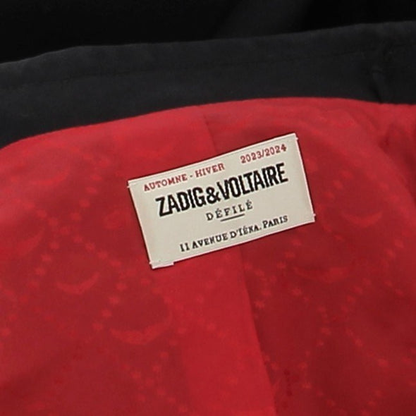 Blazer en laine noir