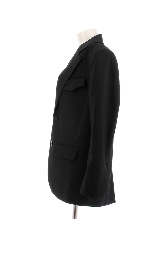 Blazer en laine noir