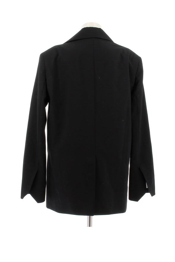Blazer en laine noir