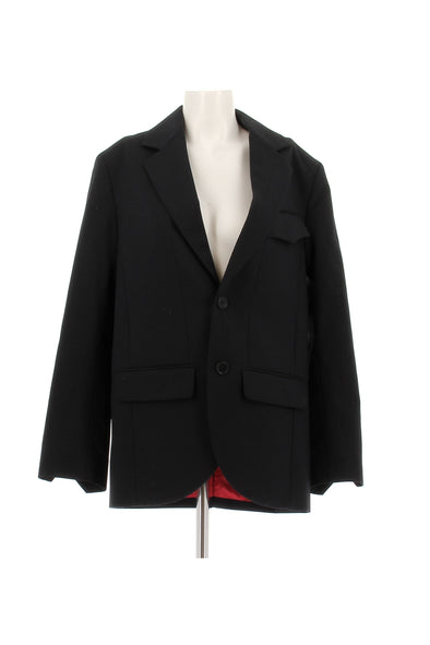 Blazer en laine noir