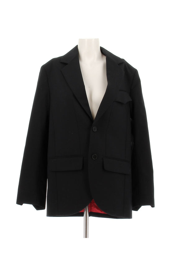 Blazer en laine noir
