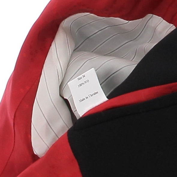 Blazer en laine noir