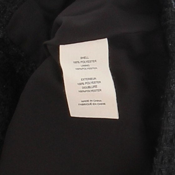 Blazer noir et blanc
