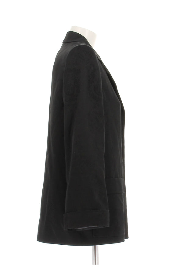 Blazer en laine noir