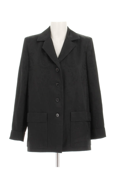 Blazer en laine noir