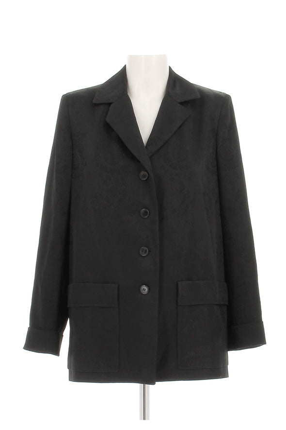 Blazer en laine noir