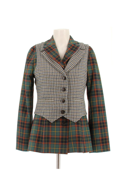 Blazer tartan