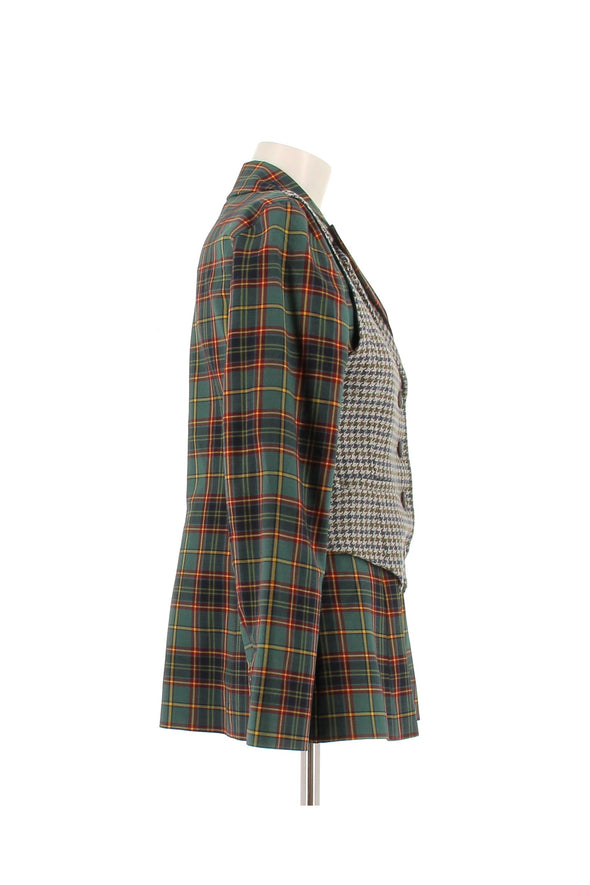 Blazer tartan