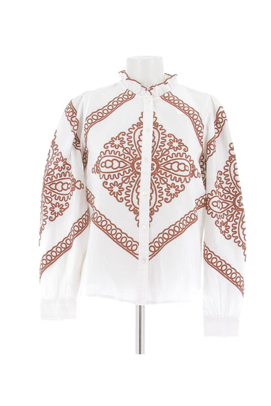 Blouse bicolore