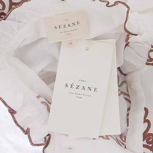 Blouse bicolore