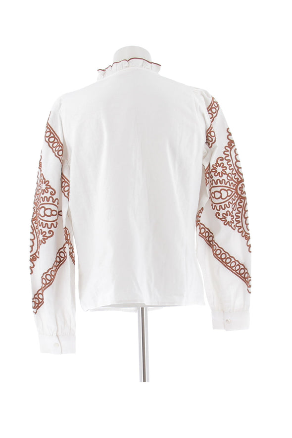 Blouse bicolore
