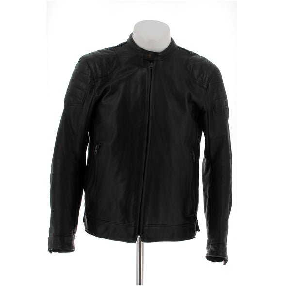 Blouson de moto noir