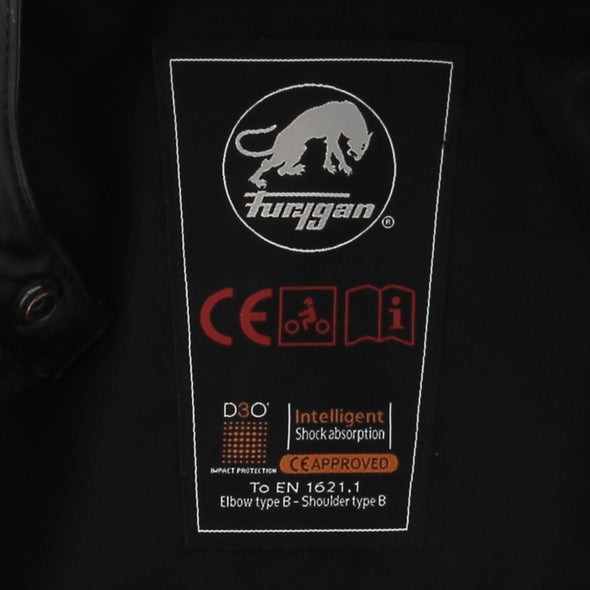 Blouson de moto noir