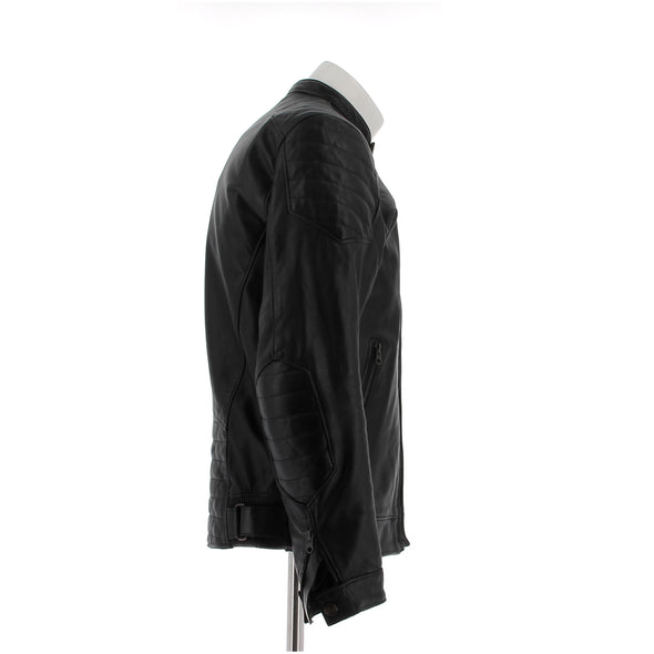 Blouson de moto noir