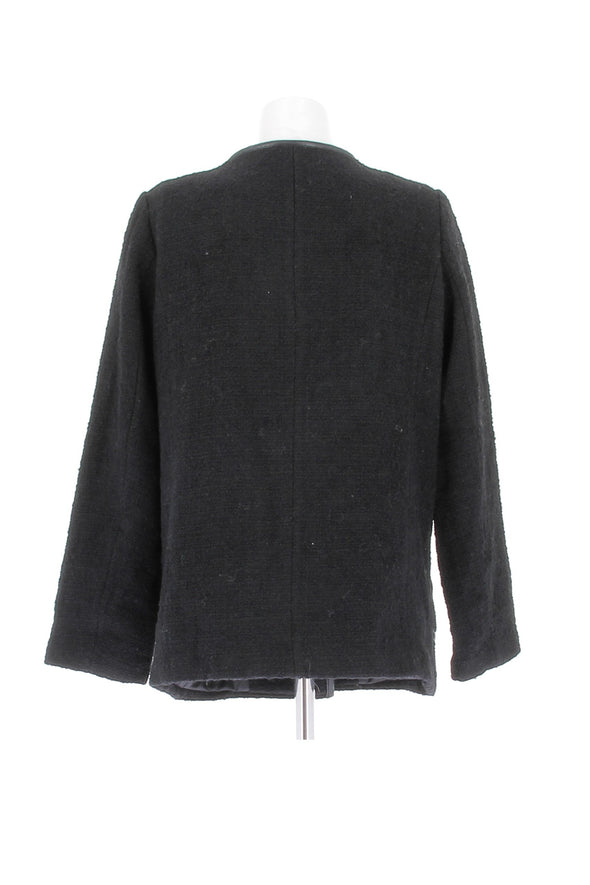 Veste en laine noire