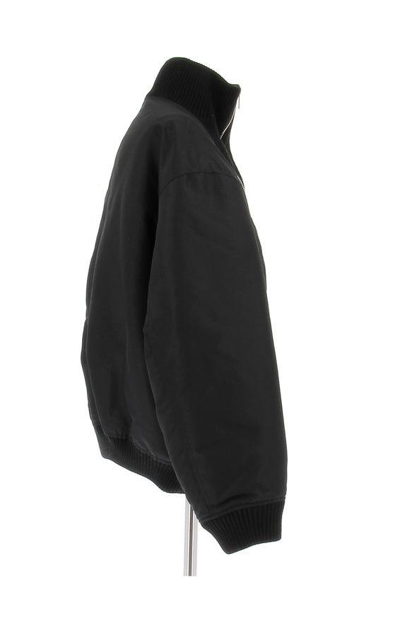 Blouson noir "Cocoon"