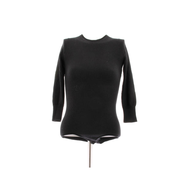 Body en cachemire noir