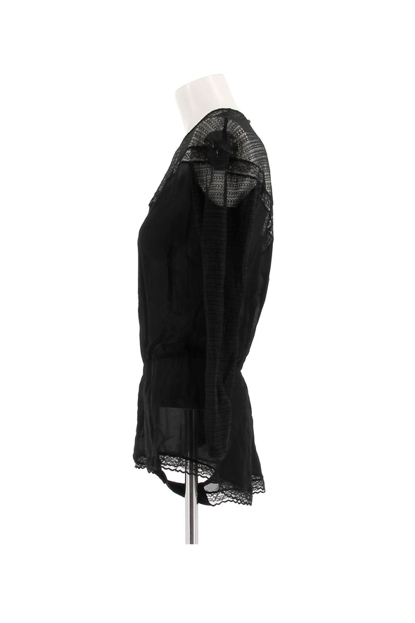 Body dentelle noir