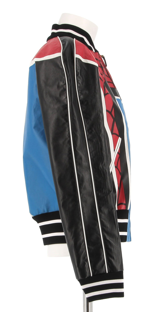 Bomber en cuir "Spider-man"