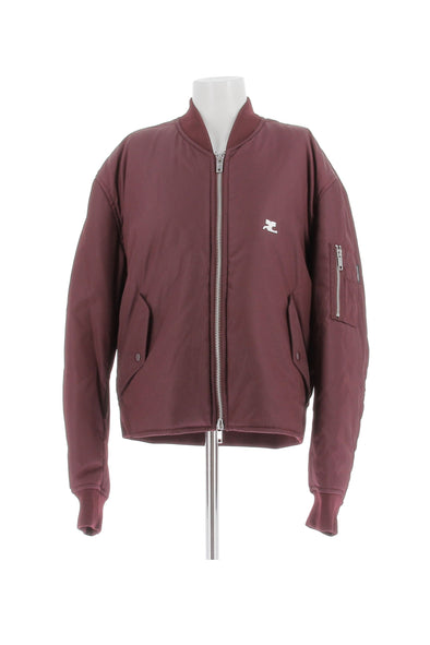 Bomber bordeaux