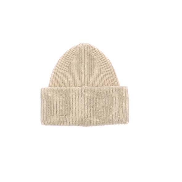 Bonnet en laine beige