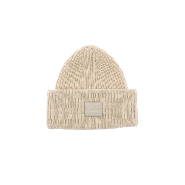 Bonnet en laine beige