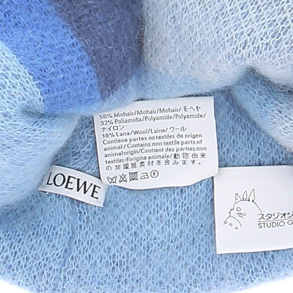 Bonnet en laine bleu