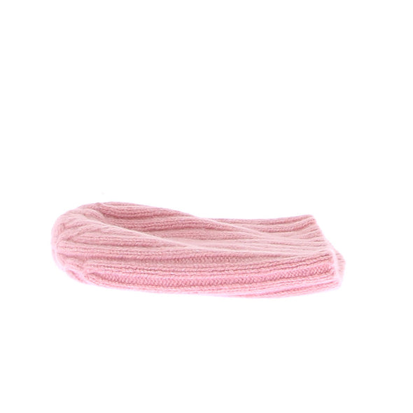 Bonnet en cachemire rose