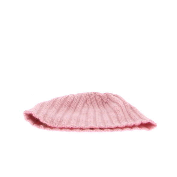 Bonnet en cachemire rose