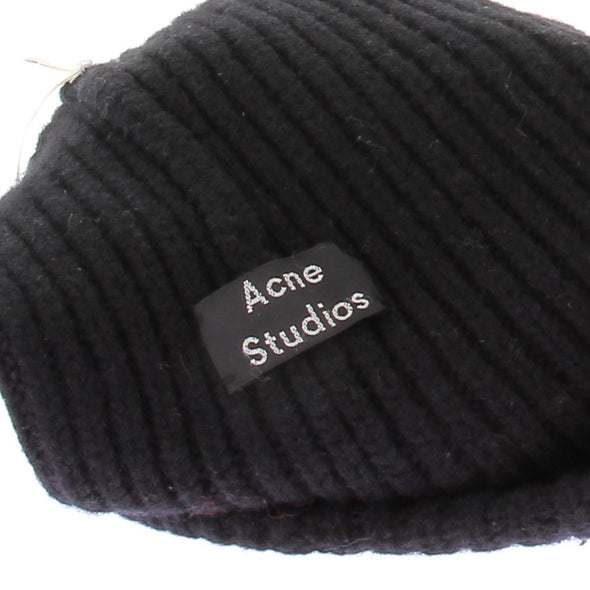 Bonnet en laine noir