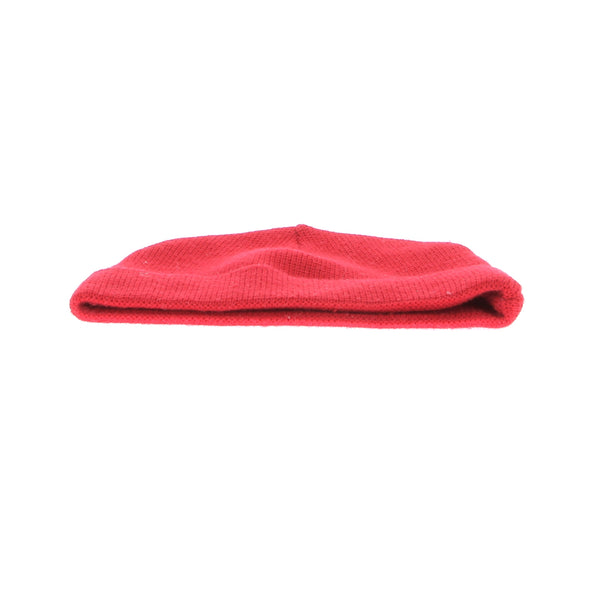 Bonnet en laine rouge