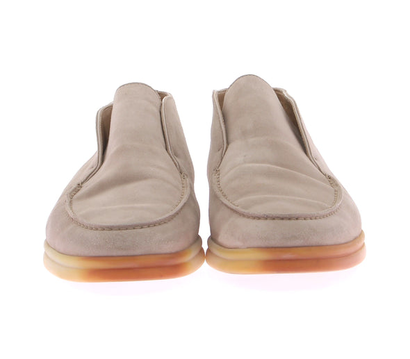 Mocassins "Open Walk" en daim beige