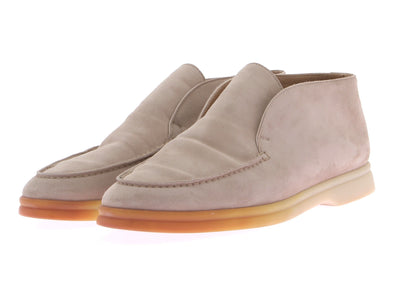 Mocassins "Open Walk" en daim beige