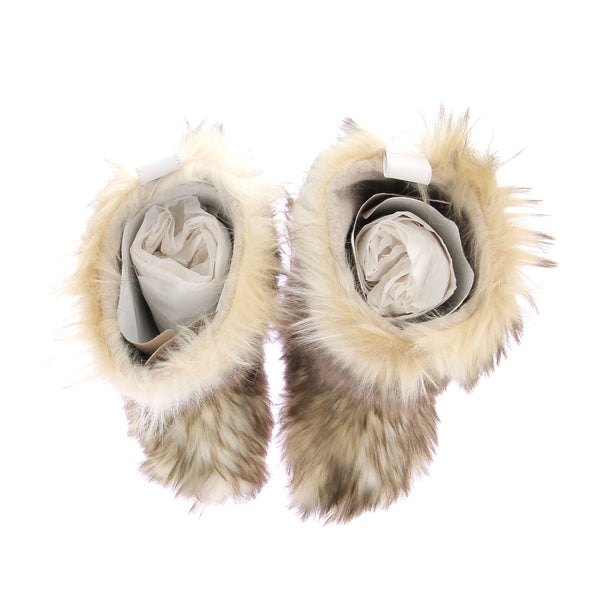 Boots en fausse fourrure
