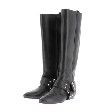 Bottes hautes noires "Rapshody"