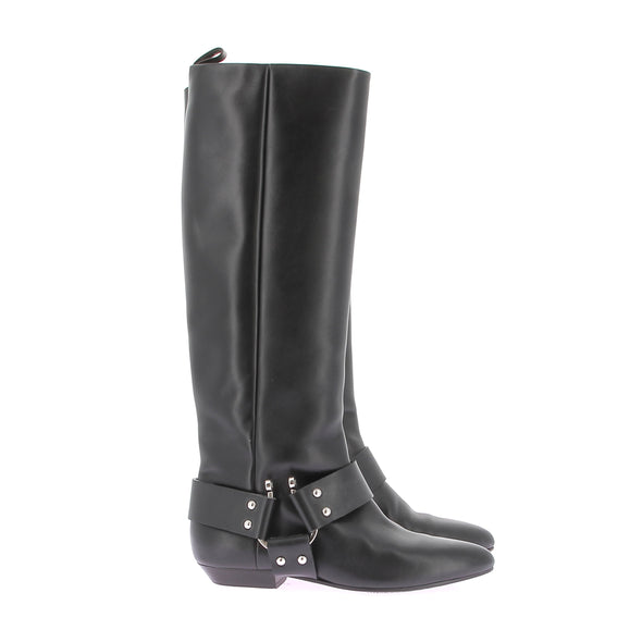 Bottes hautes noires "Rapshody"