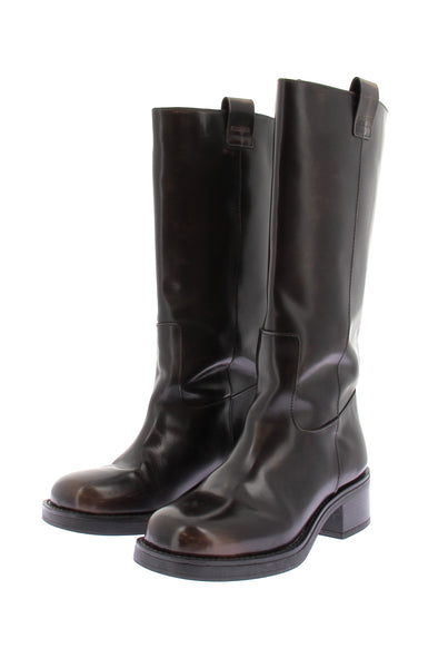 Bottes en cuir