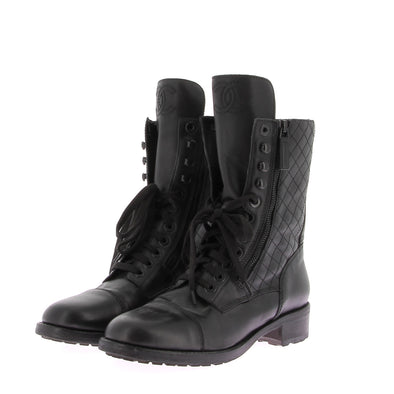 Boots en cuir noirs