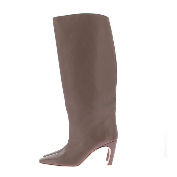 Bottes en cuir marron