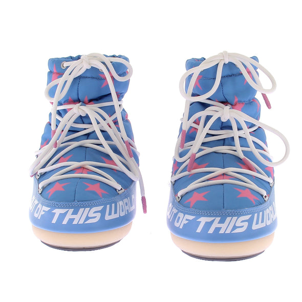 Bottes de ski bleues