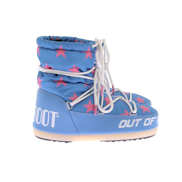 Bottes de ski bleues