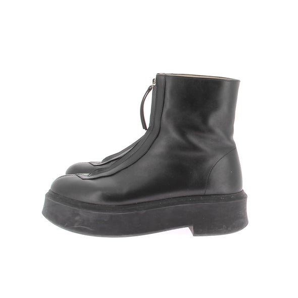 Bottes en cuir noires