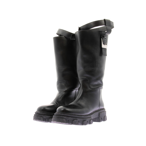 Bottes en cuir