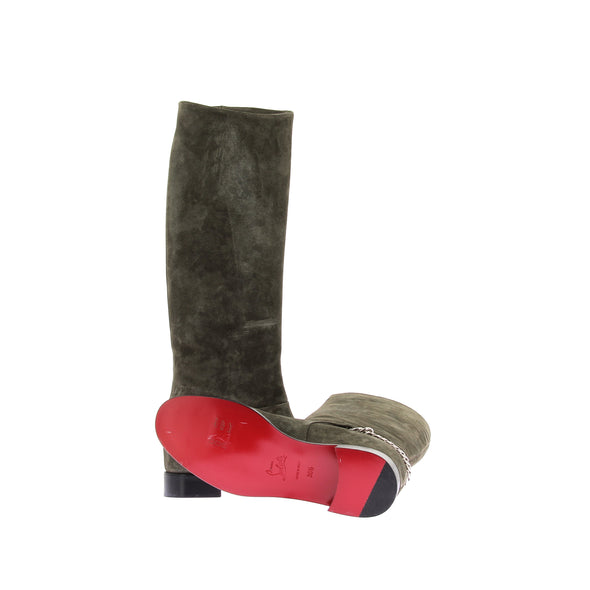 Bottes en daim