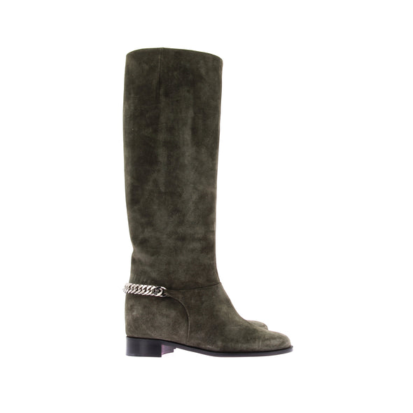 Bottes en daim