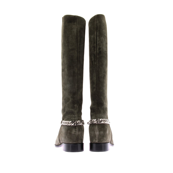 Bottes en daim