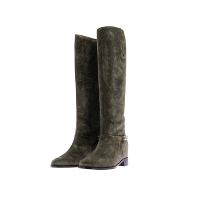 Bottes en daim