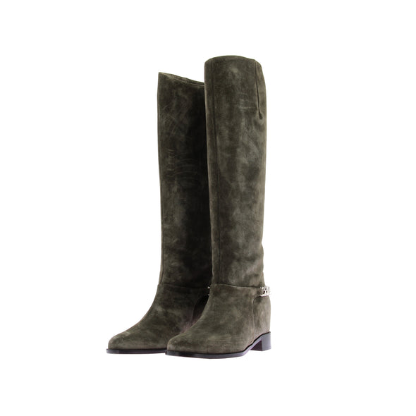 Bottes en daim